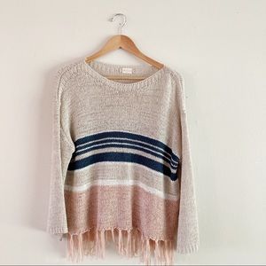 Altar’d State Fringe Sweater